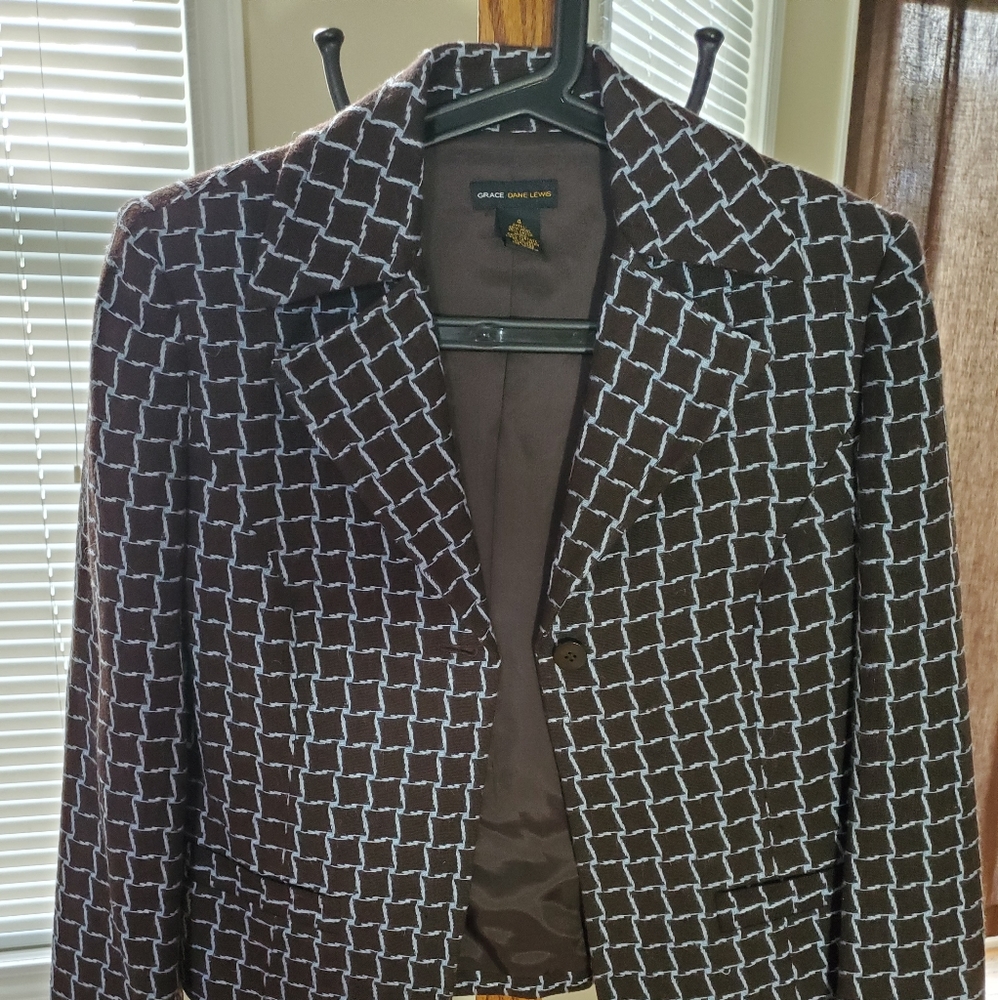 GRACE DANE LEWIS WOMEN'S BLAZER SIZE 4